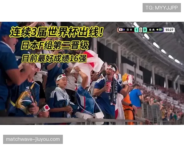 日本世界杯F组成绩：一胜两平排名第二